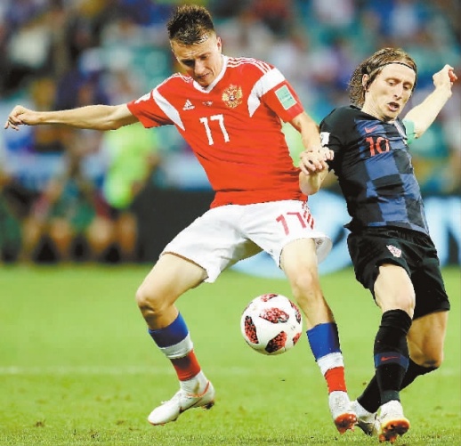 俄罗斯队斗志昂扬,冲击胜利目标 俄罗斯队斗志昂扬,冲击胜利目标